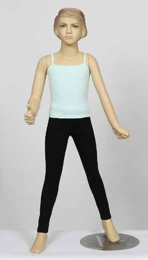 Girls' Spaghetti Tank Top – 100% Cotton