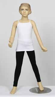 Girls' Adjustable Spaghetti Strap Blouse – 100% Cotton Comfort