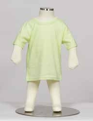 2-Snap Baby Tee – 100% Cotton