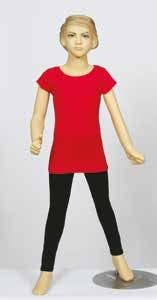 Girls' Fitted Tee – 100% Cotton