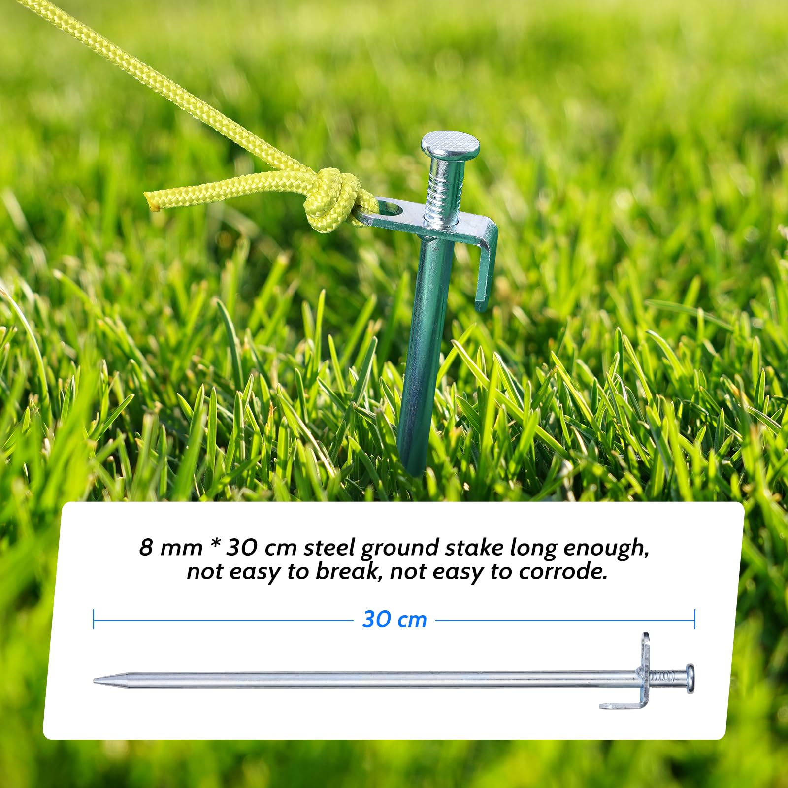 Patiassy Professional Volleyball Net Set with Adjustable Poles & Carry Bag (White)