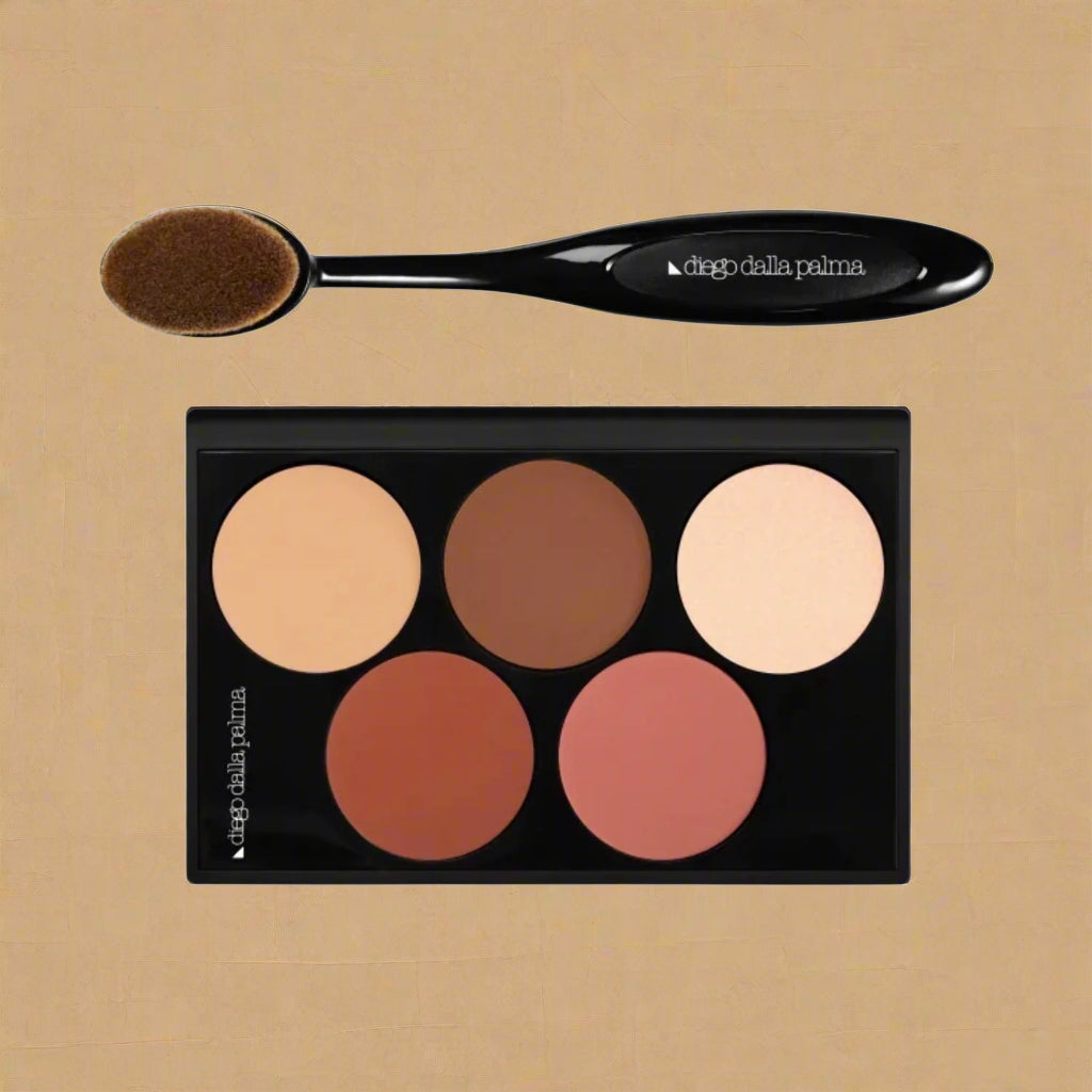 Diego Dalla Palma HIGHLIGHT  BLUSH CONTOUR PALETTE