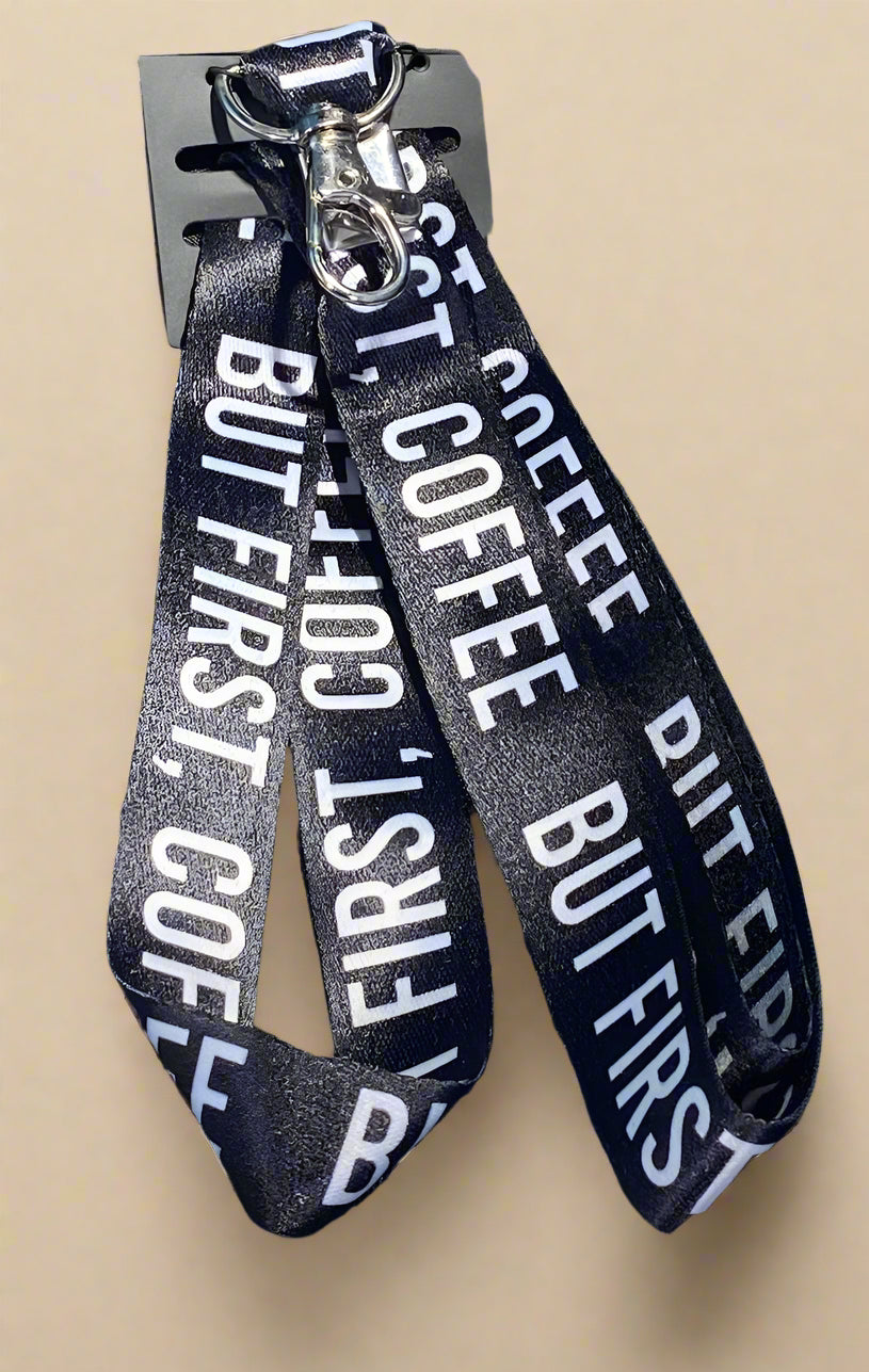 LANDYARD BUT FIRST COFFEE