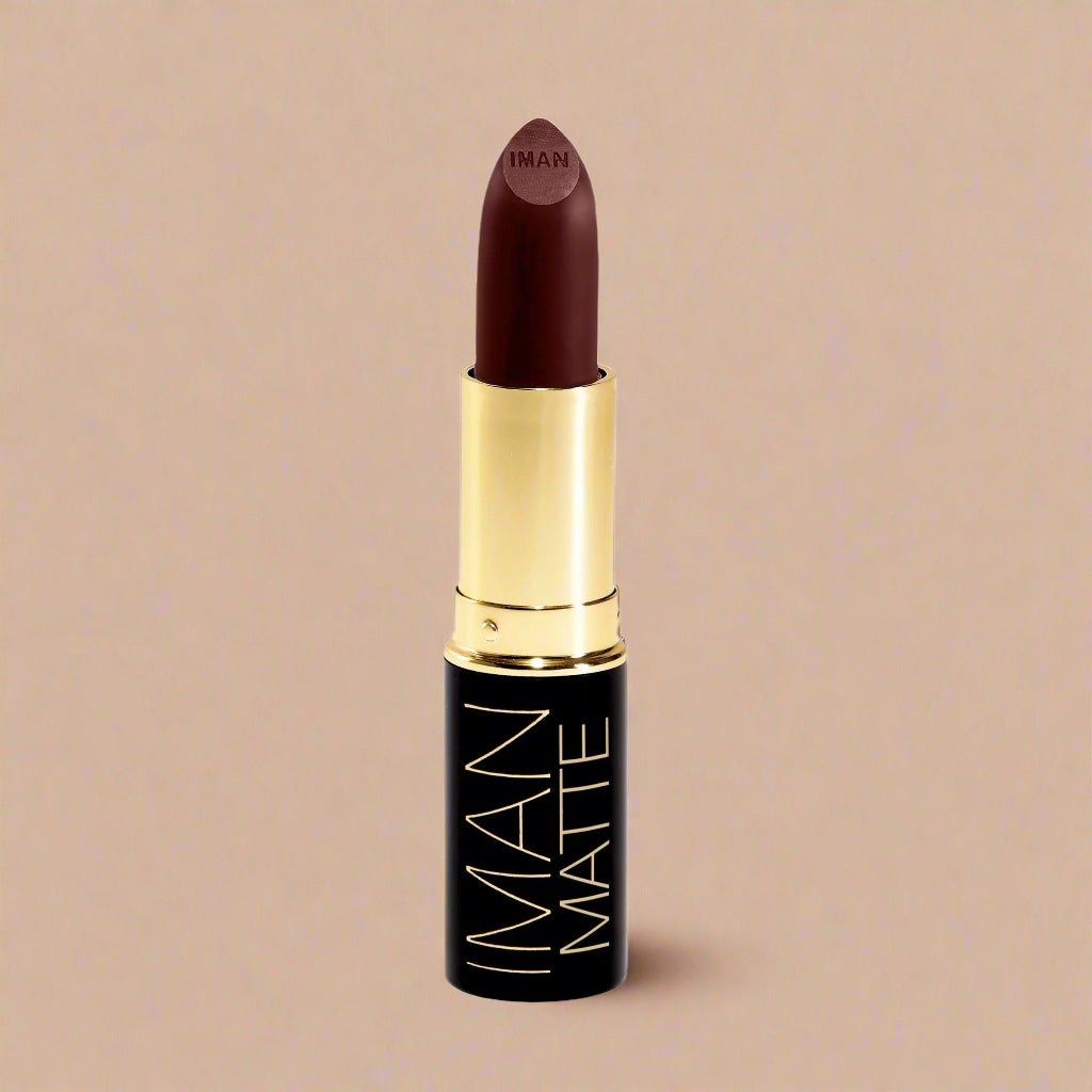 IMAN Cosmetics Luxury Matte Lipstick – Shade: Fetish