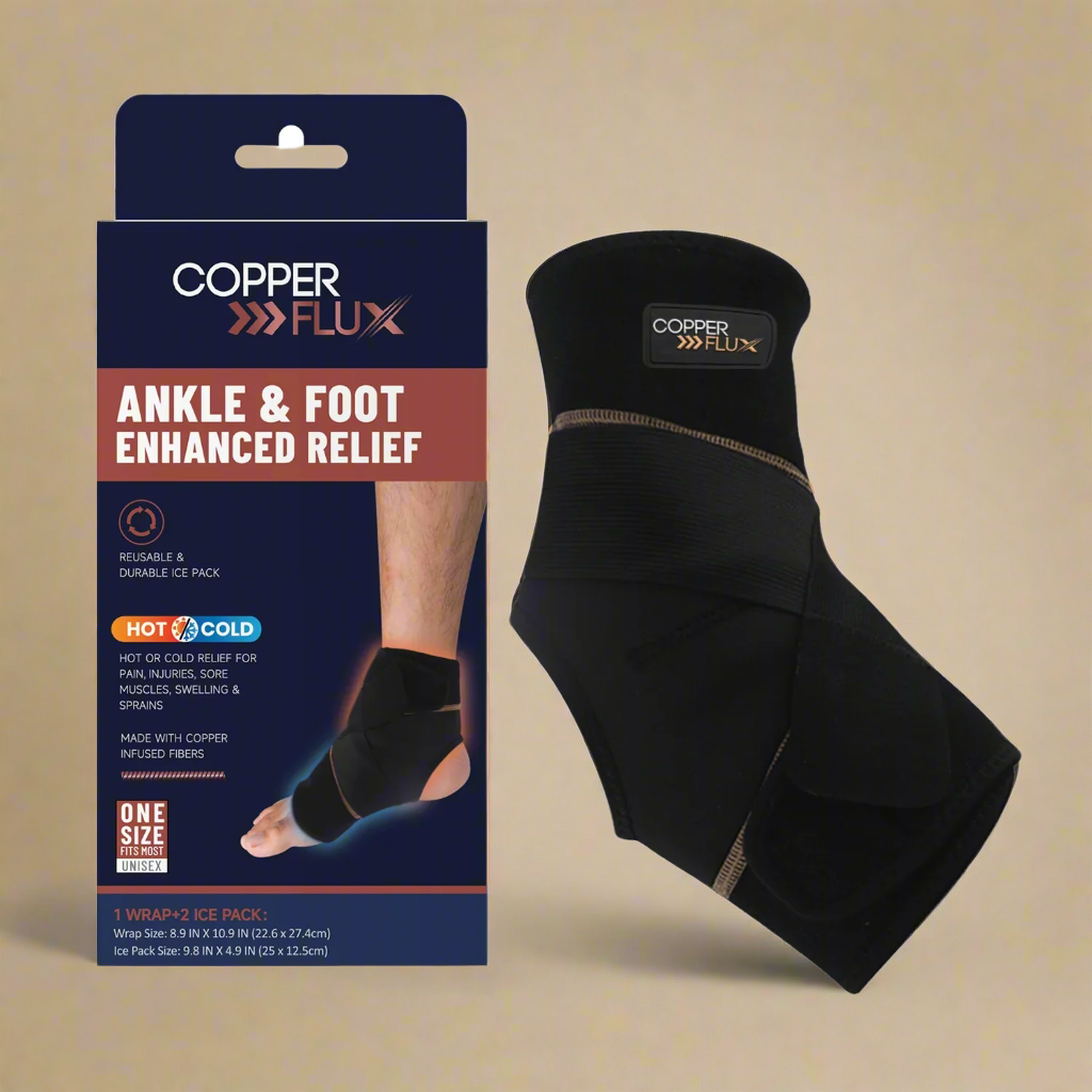 Copper Flux Ankle and Foot Enhanced Relief