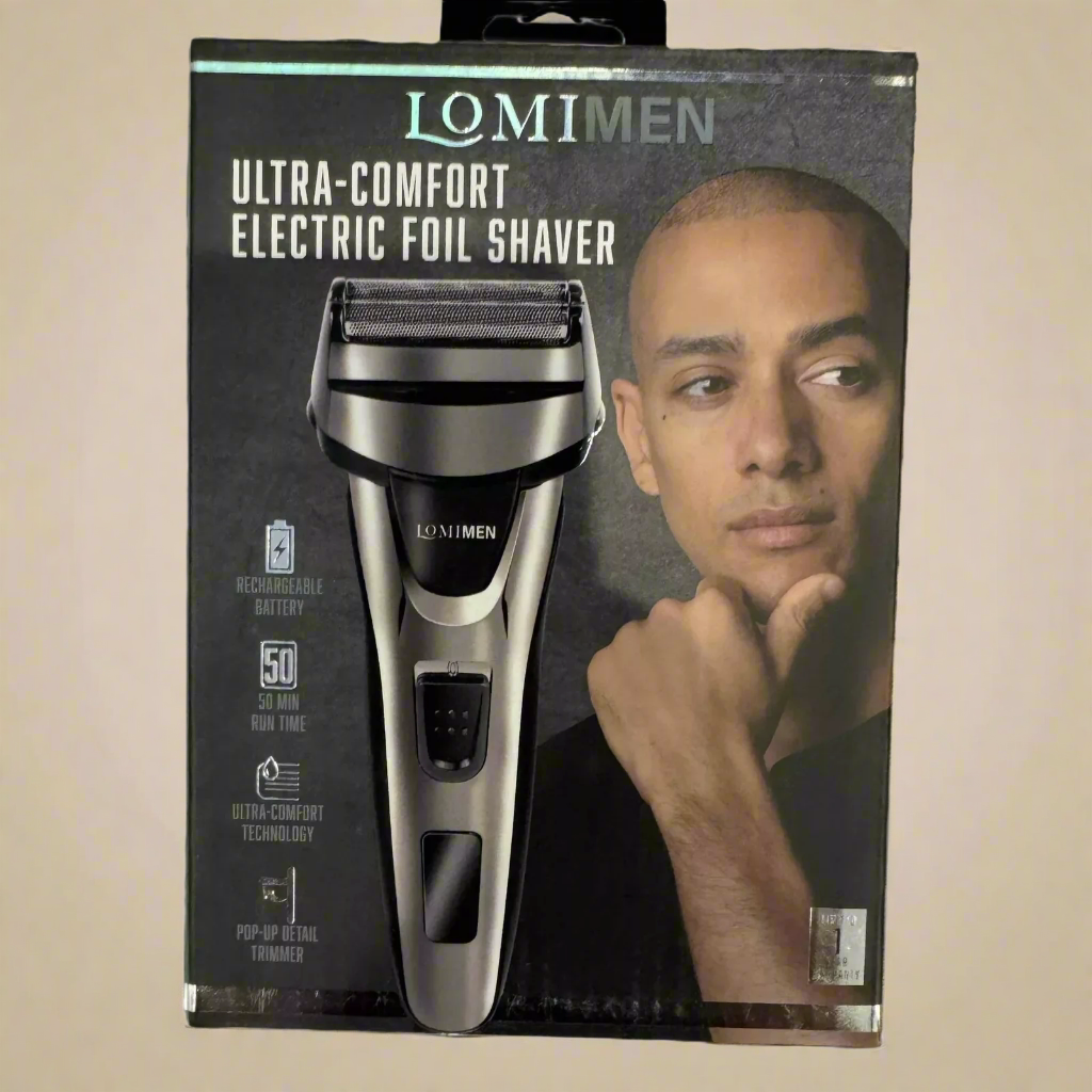 New Lomimen Pivot Flex Electric Foil Shaver Ergonomic Ultra Comfort