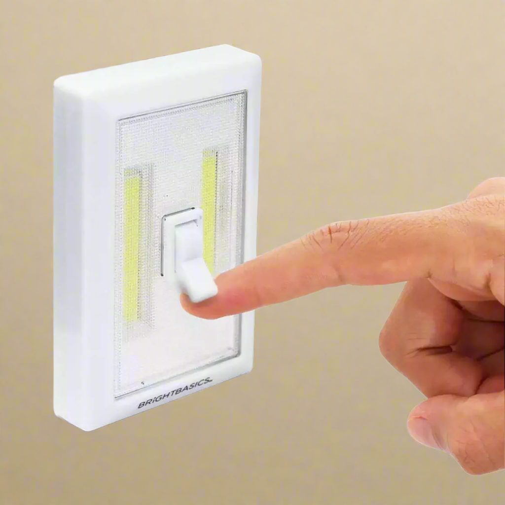 MULTIPURPOSE SWITCH MOUNTABLE LED LIGHT 200 LUMENS OF BRIGHT LIGHT
