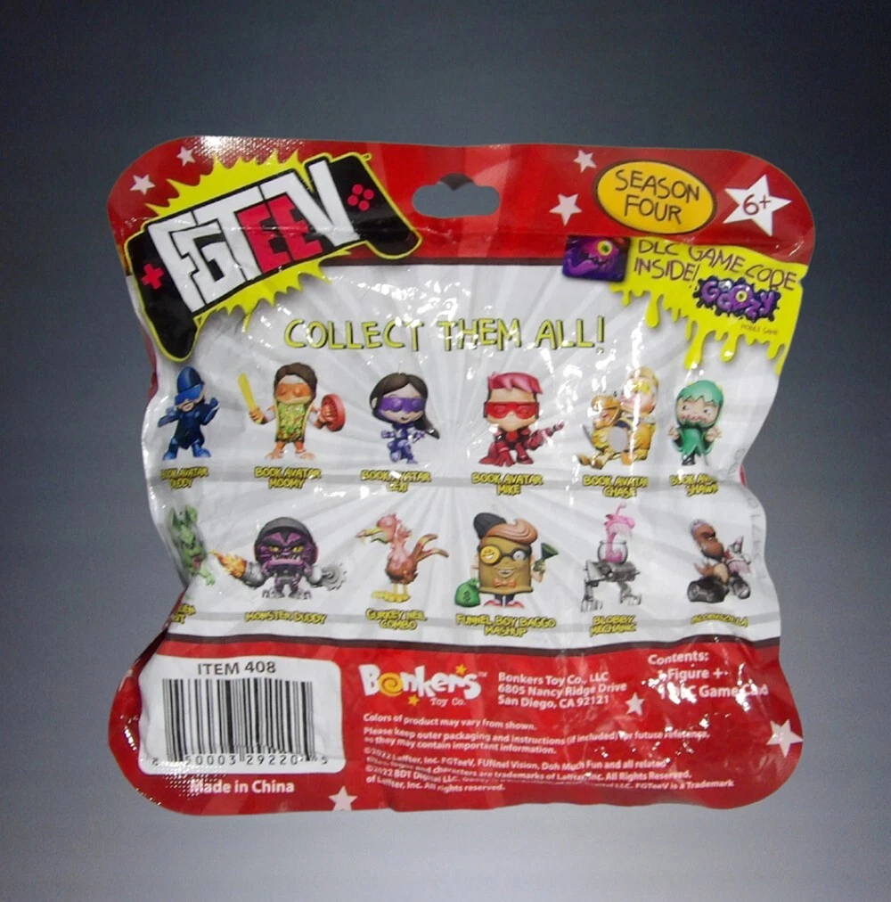 FGTeeV Season 4 Mini Vinyl Figure Blind Bag – 2.5" Mystery Pack