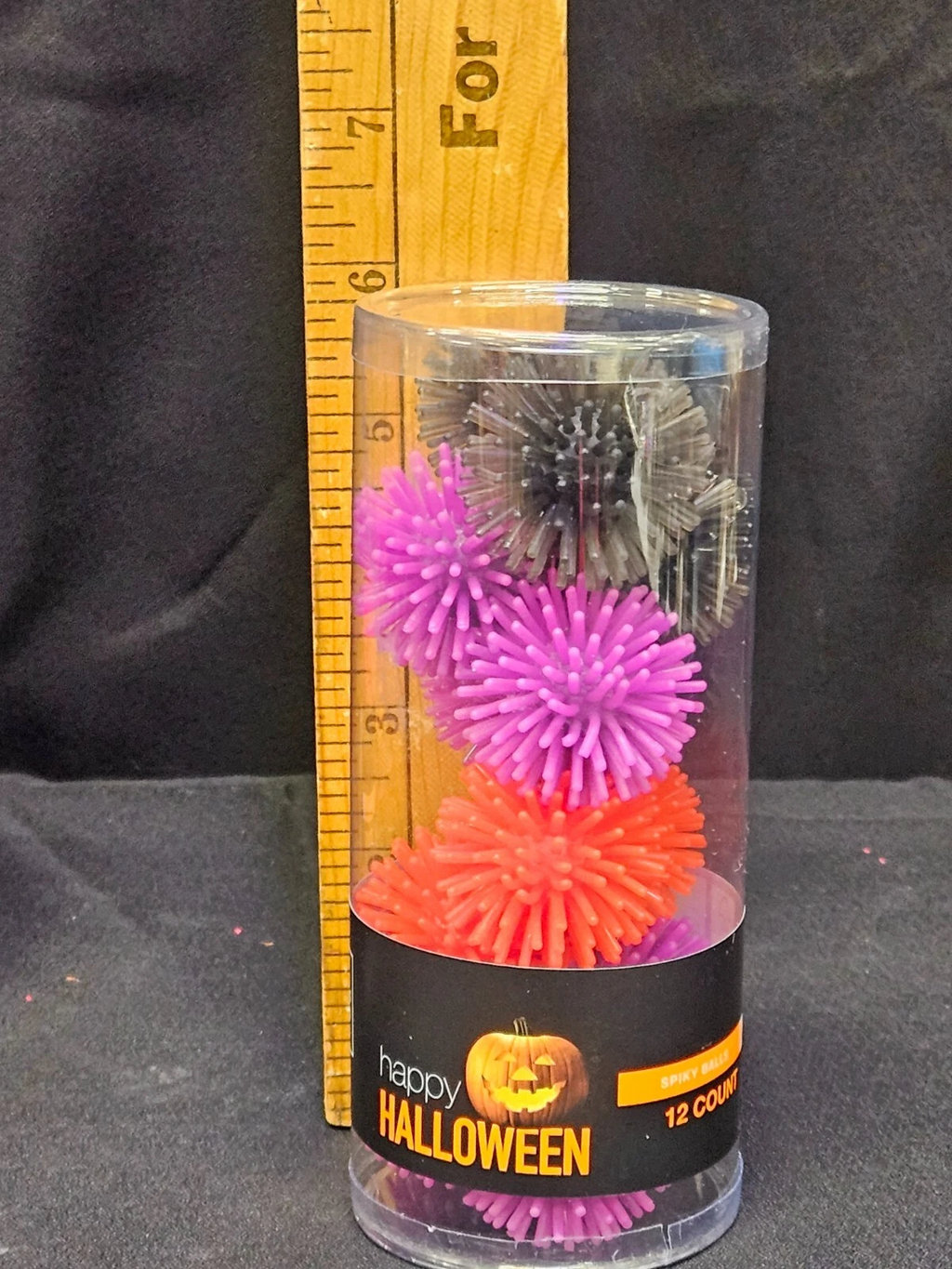 Halloween Party Favor Spike Balls – 12 Count