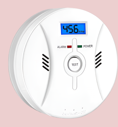 2-in-1 CO & Smoke Alarm – Combination Carbon Monoxide and Smoke Detector with LED Screen