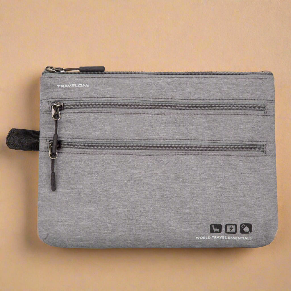 World Travel Essentials Seat Pack Organizer – Grey