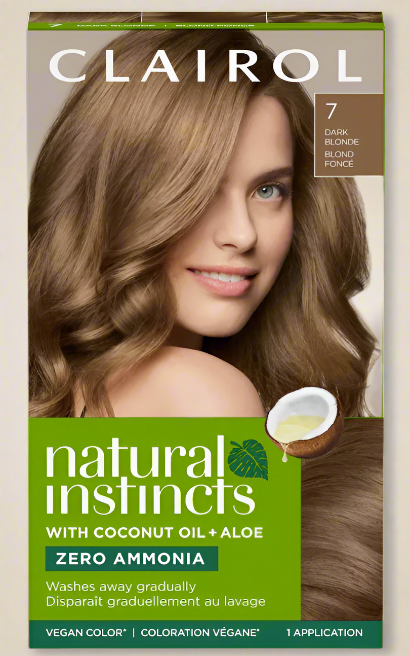 Clairol Natural Instincts Demi-Permanent Hair Color – Dark Blonde (7)