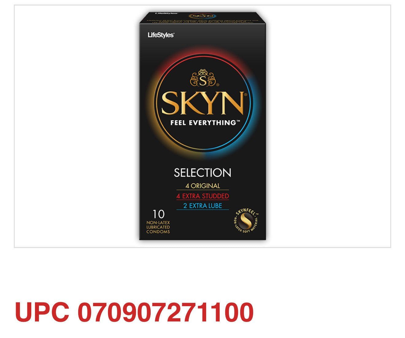 SKYN Selection Non-Latex Condoms (10 Pack)
