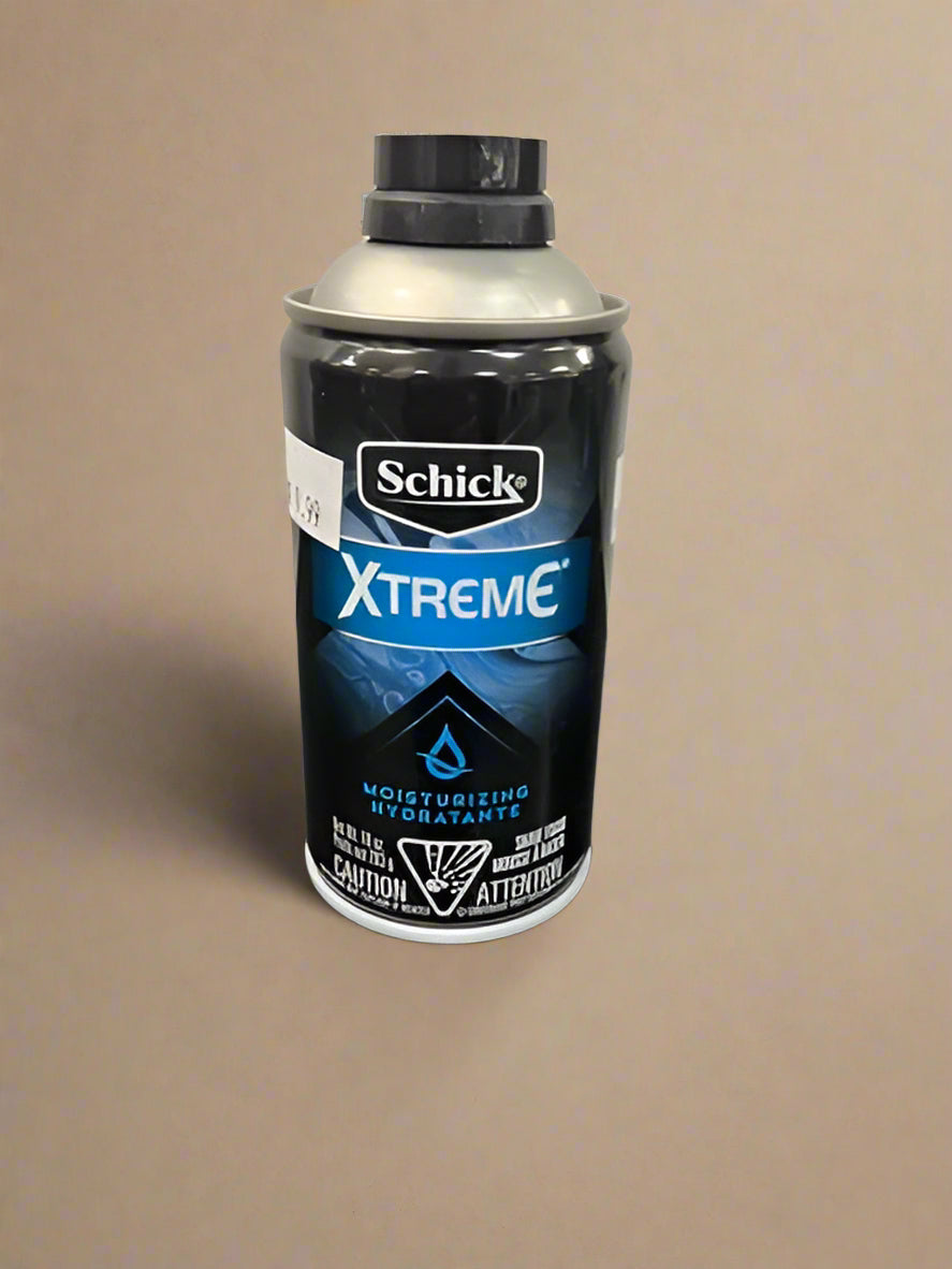 Schick Xtreme Moisturizing Shave Foam for Men – 10 oz Can