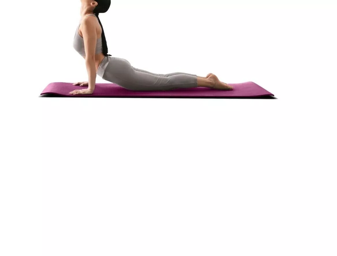 LOMI FITNESS YOGA MAT WITH SLIP-FREE MATERIAL PURPLE