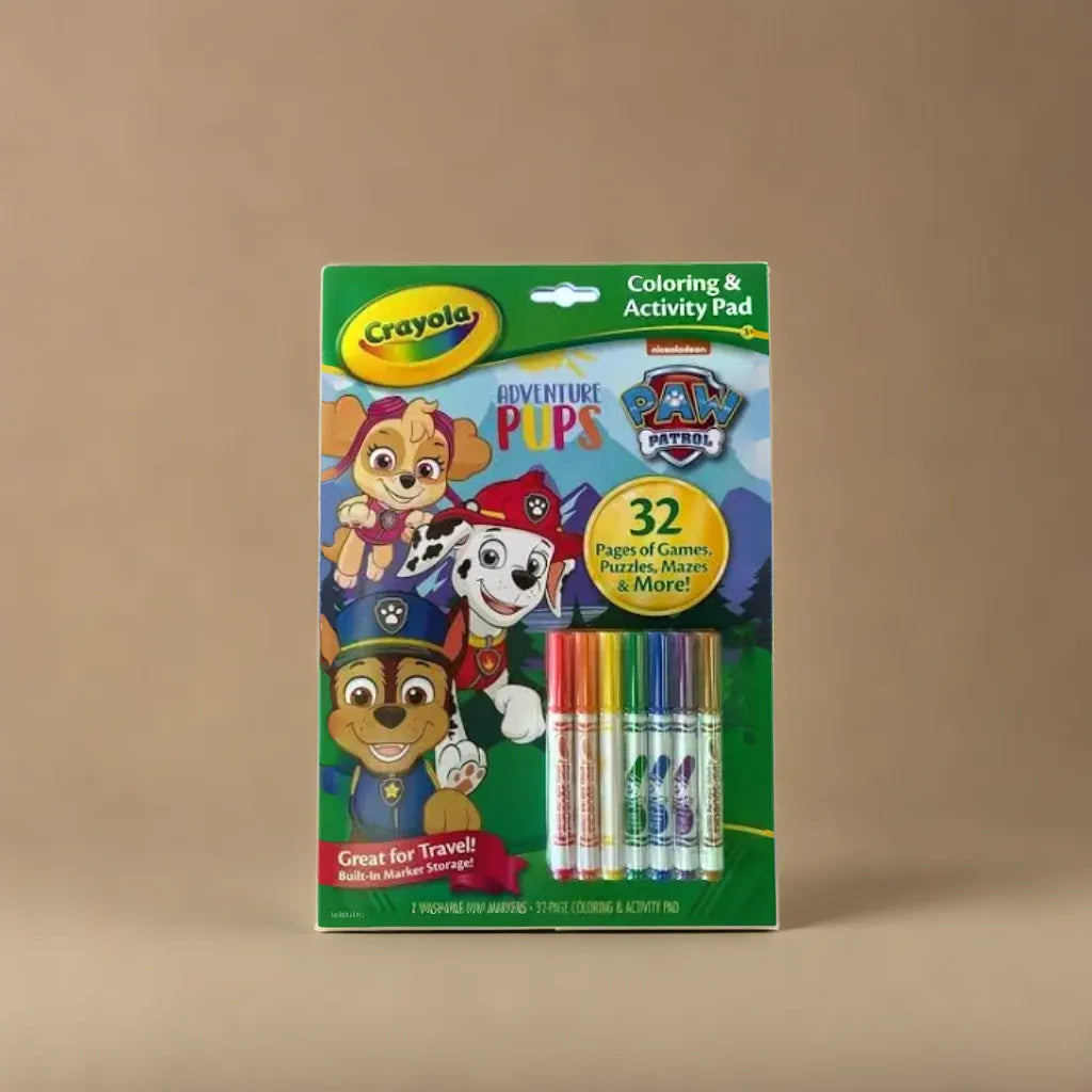 Crayola Paw Patrol Adventure Pups Coloring & Activity Pad