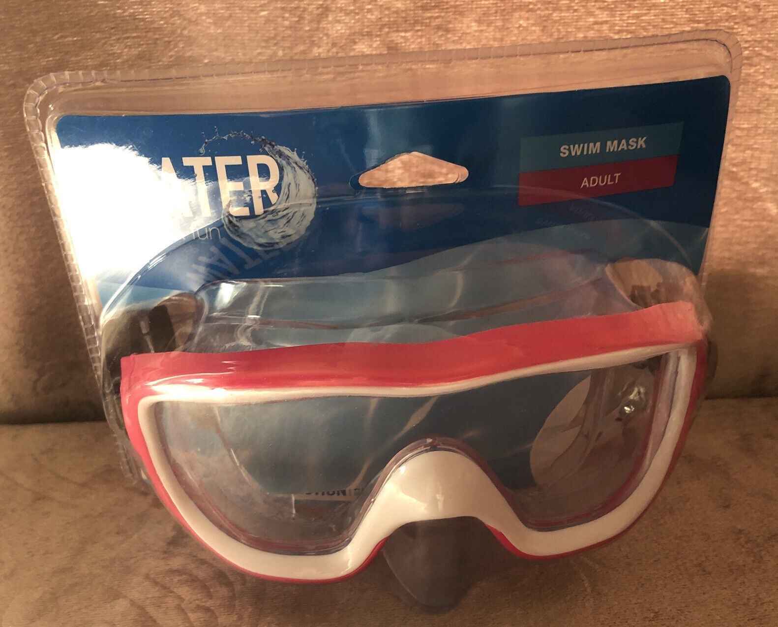 Adult Swim Pink Mask - Pink/White